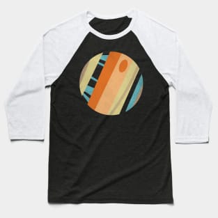 Cross Sections of a Solar System Baseball T-Shirt